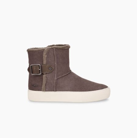 UGG Aika Suede - Joggesko Dame - Grå (NO-F166)